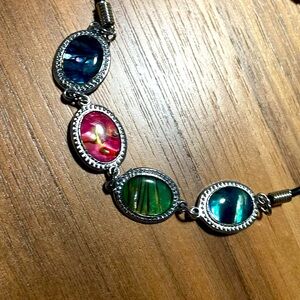 Multi colored necklace
